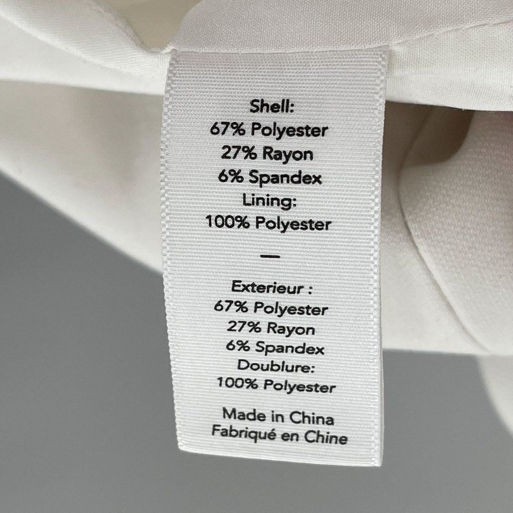 Likely Revolve Elana Sleeveless Ruffle Strap White Fitted Sheath Mini Dress - Picture 10 of 10